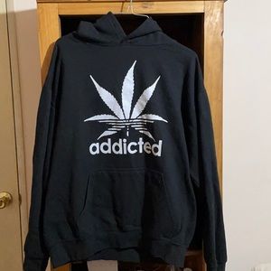 Adidas Large Black Addicted hoodie